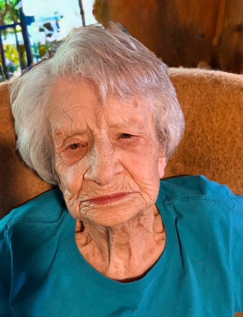 Portrait of Evelyn Lucille Grams Rayls